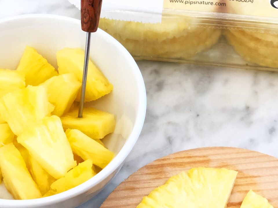 Proveedor de piña a rodajas