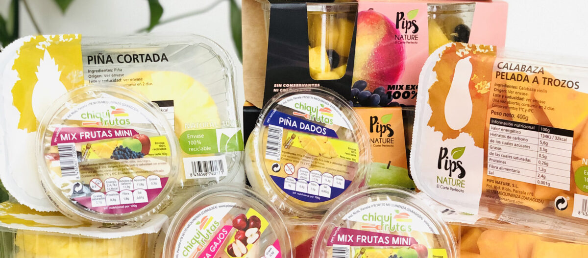 Comprar fruta cortada en los supermercados