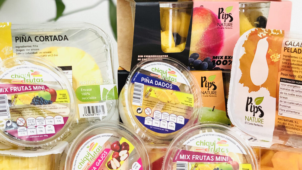 Comprar fruta cortada en los supermercados