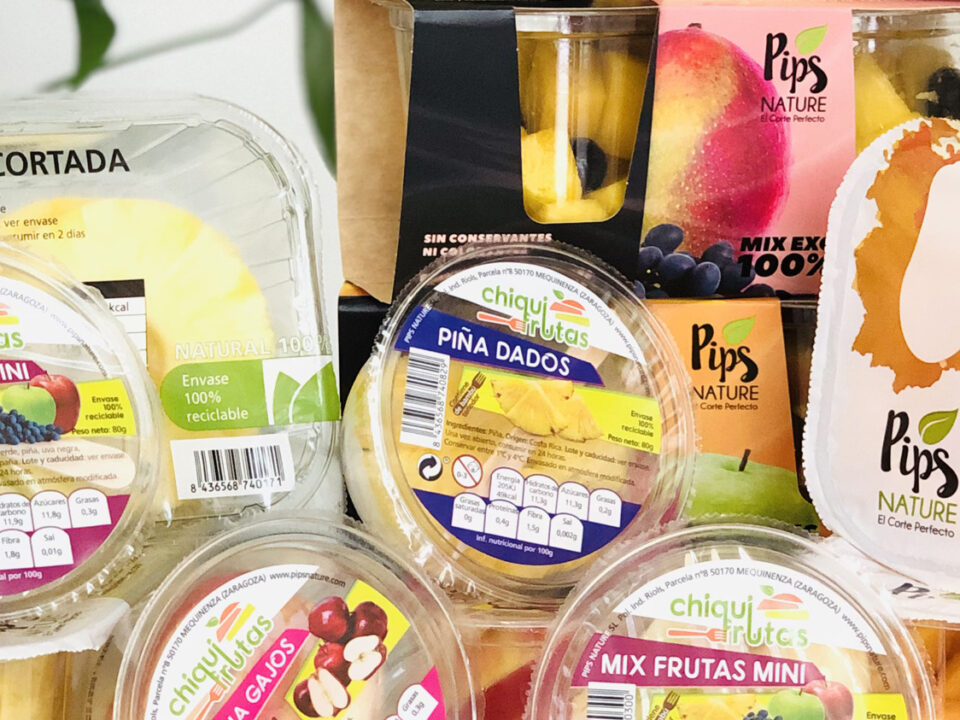 Comprar fruta cortada en los supermercados