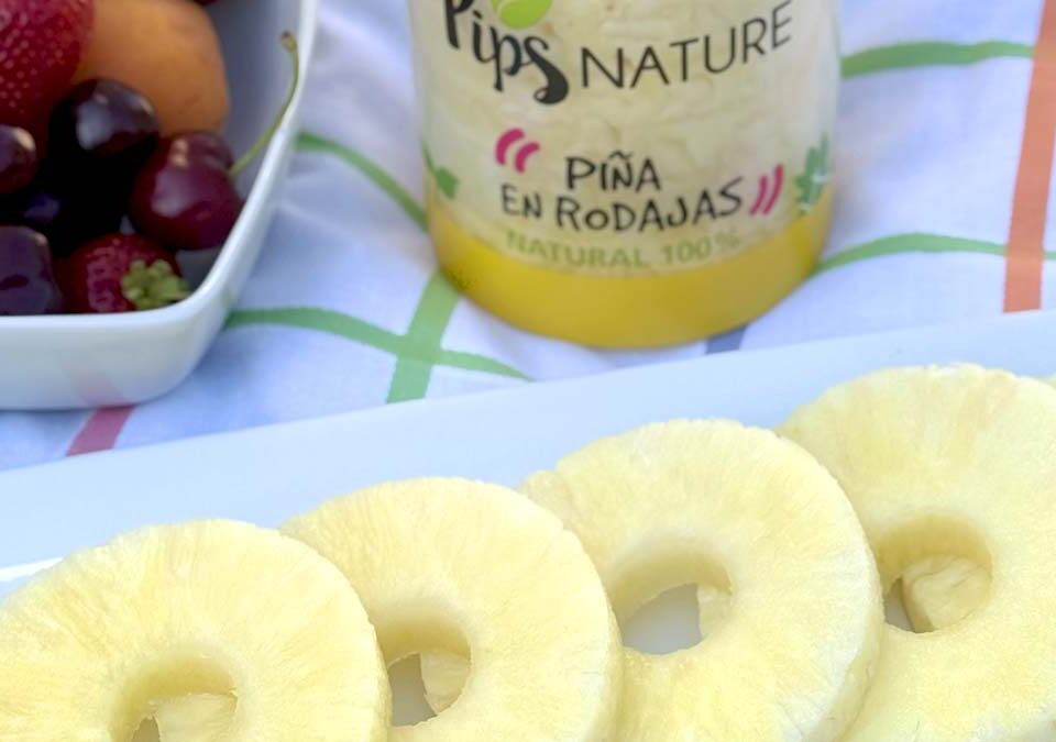 En Pips Nature te descubrimos que es la piña en rodajas