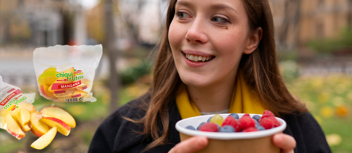 Snack de fruta