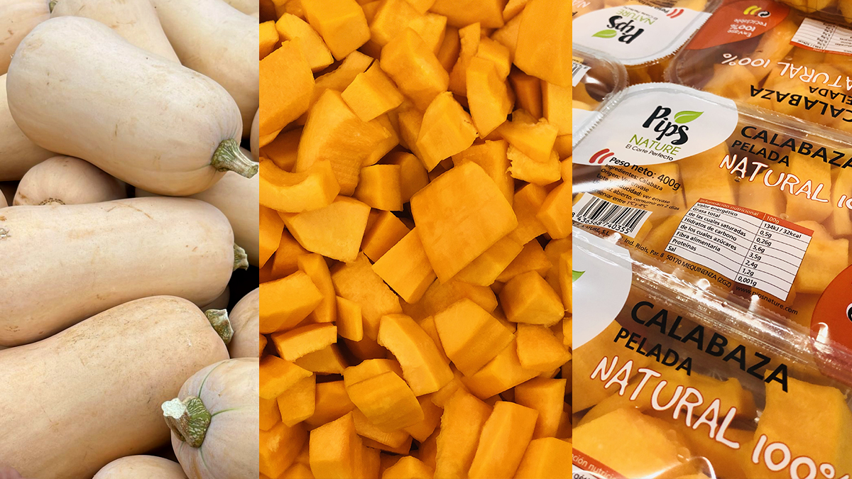 Diferentes tipos de calabaza